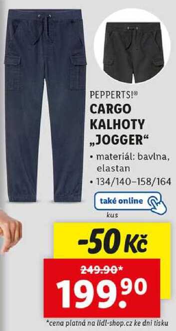 CARGO KALHOTY „JOGGER"