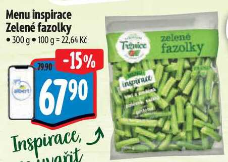Menu inspirace Zelené fazolky, 300 g