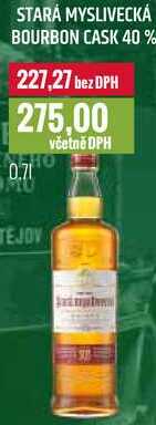 STARÁ MYSLIVECKÁ BOURBON CASK 40% 0,7l