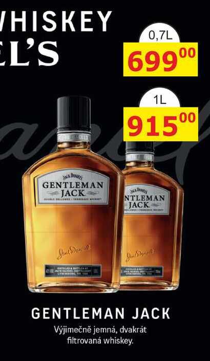 Jack Daniel's Gentleman Jack 0,7l 40%