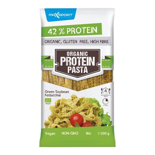 Max Sport Organic Protein Bio Pasta zelená sója