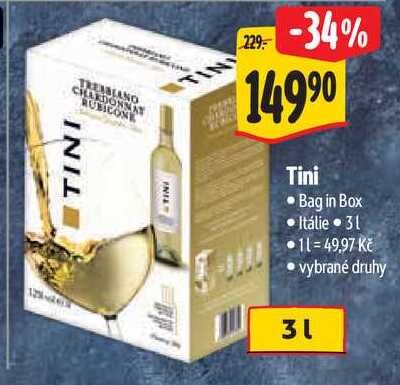 Tini, 3 l