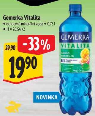 Gemerka Vitalita, 0,75 l