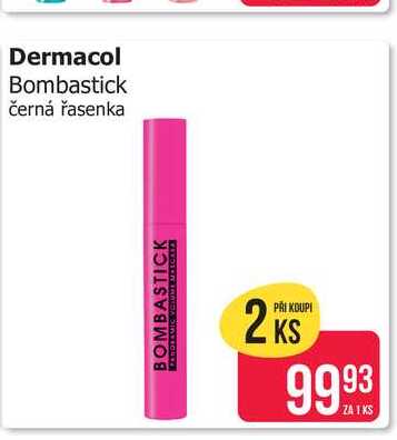 Dermacol Bombastick černá řasenka 