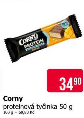 Corny proteinová tyčinka 50 g v akci
