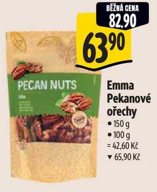 Emma Pekanové ořechy, 150 g 