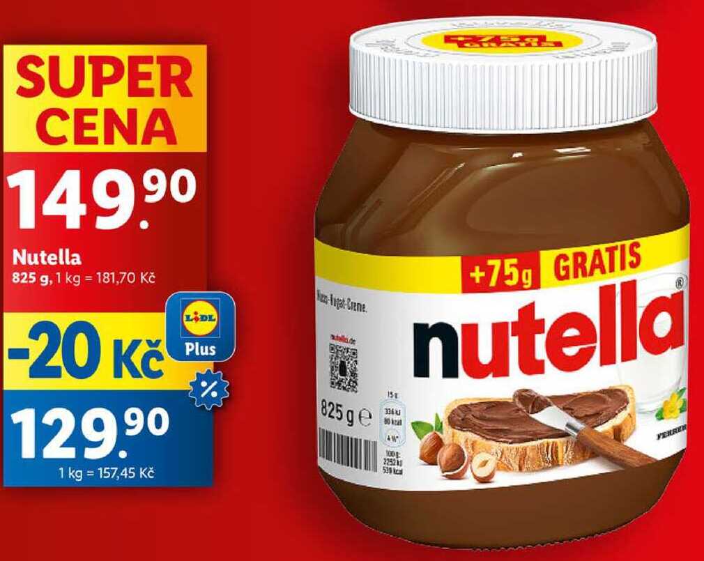 Nutella, 825 g