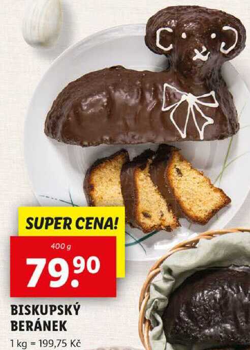 BISKUPSKÝ BERÁNEK, 400 g