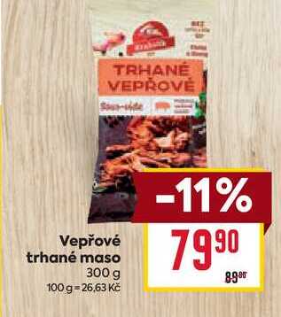 Vepřové trhané maso 300 g