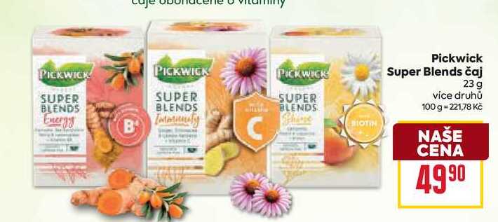 Pickwick Super Blends čaj 23 g