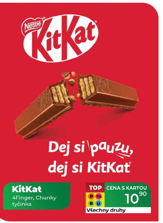 KitKat 4Finger, Chunky tyčinka v akci