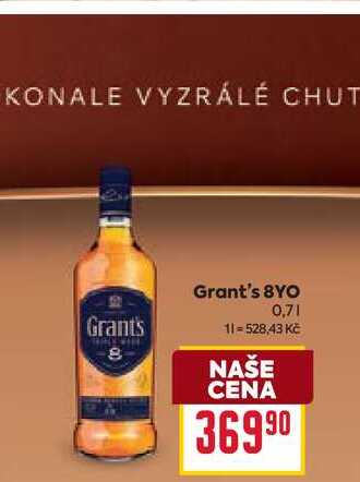 Grants 8 Grant's 8YO 0,7l