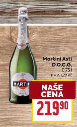 Martini Asti D.O.C.G. 0,75l