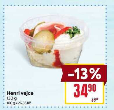Henri vejce 130 g