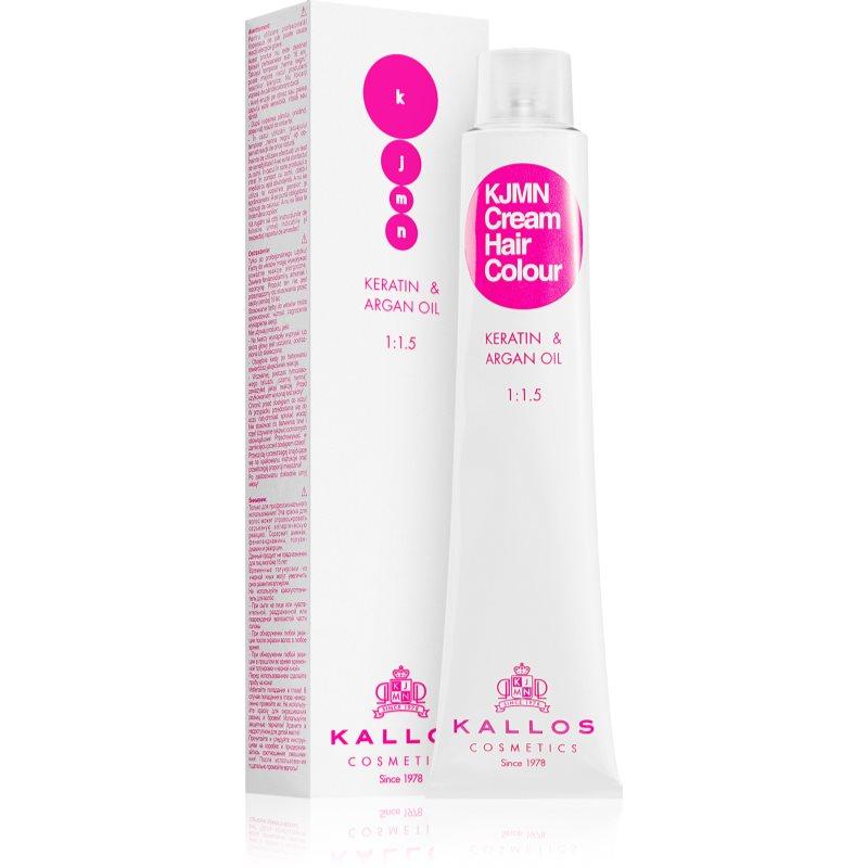 Kallos KJMN Professional Cream Hair Colour Keratin & Argan Oil barva na vlasy s keratinem a arganovým olejem odstín 9.3 Very Light Golden Blond 100 ml