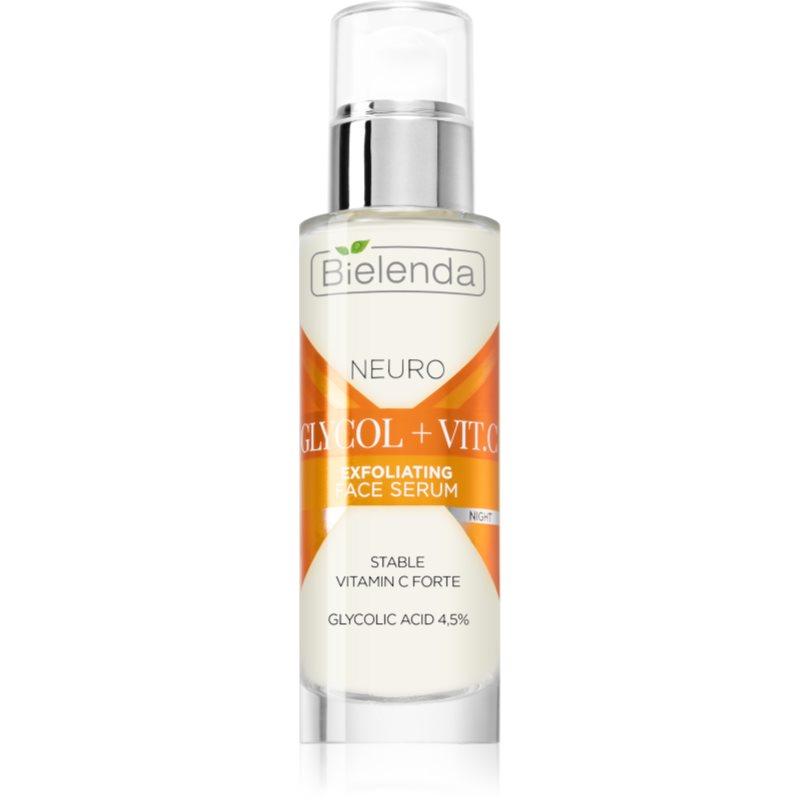 Bielenda Neuro Glicol + Vit. C noční omlazující sérum s peelingovým efektem 30 ml