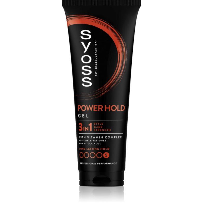 Syoss Power Hold tvarující gel s extra silnou fixací 250 ml