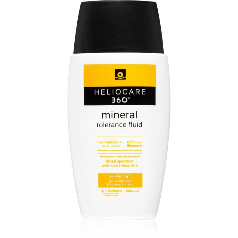 Heliocare 360° Mineral Tolerance Fluid minerální ochranný fluid na obličej SPF 50 50 ml