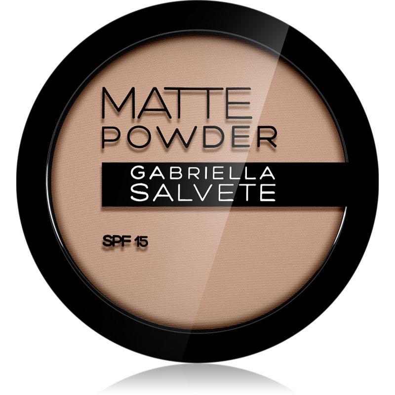 Gabriella Salvete Matte Powder matující pudr SPF 15 odstín 03 8 g