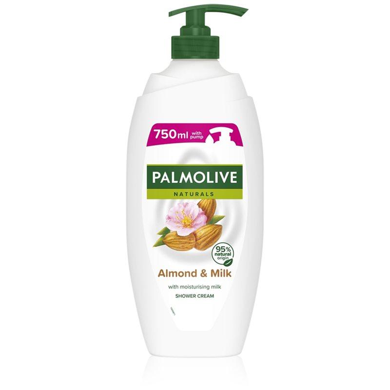 Palmolive Naturals Almond krémový sprchový gel s mandlovým olejem s pumpičkou 750 ml