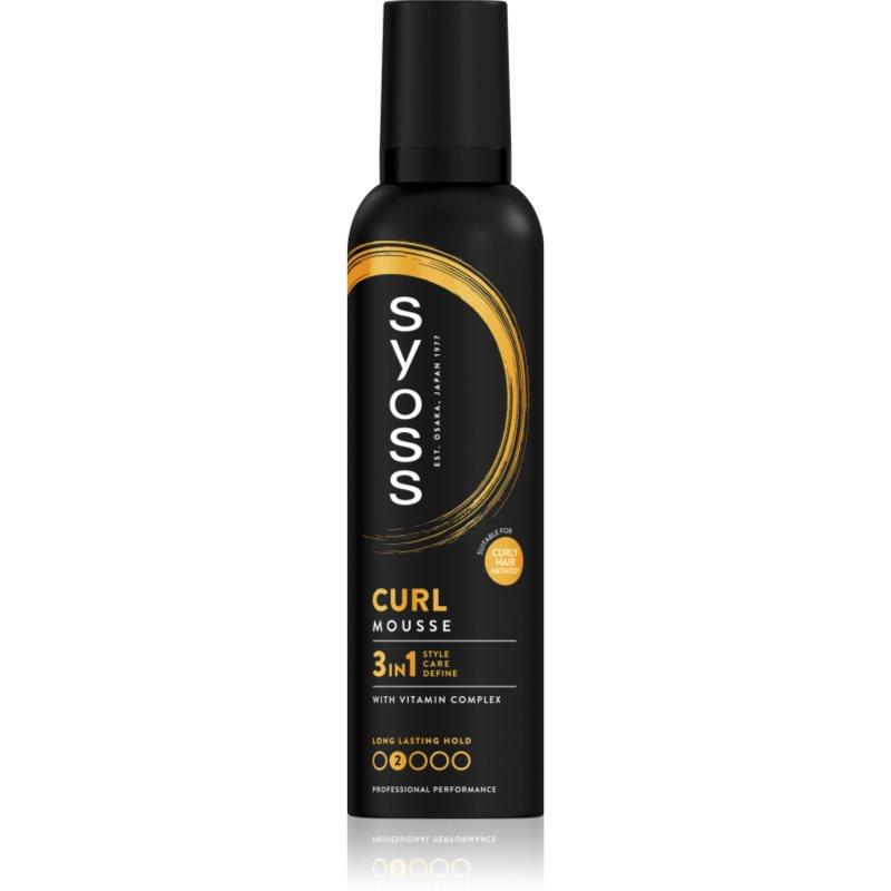 Syoss Curl Mousse pěnové tužidlo pro přirozenou fixaci 250 ml