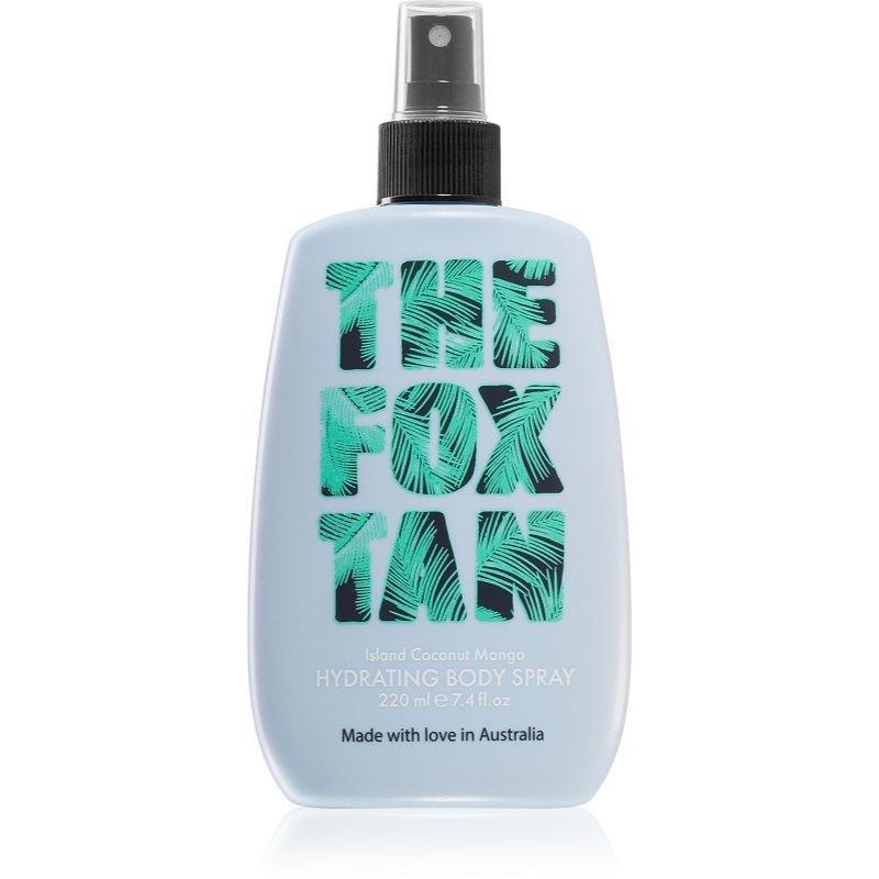 The Fox Tan Hydration Island Coconut Mango osvěžující tělový sprej na tělo a obličej 220 ml