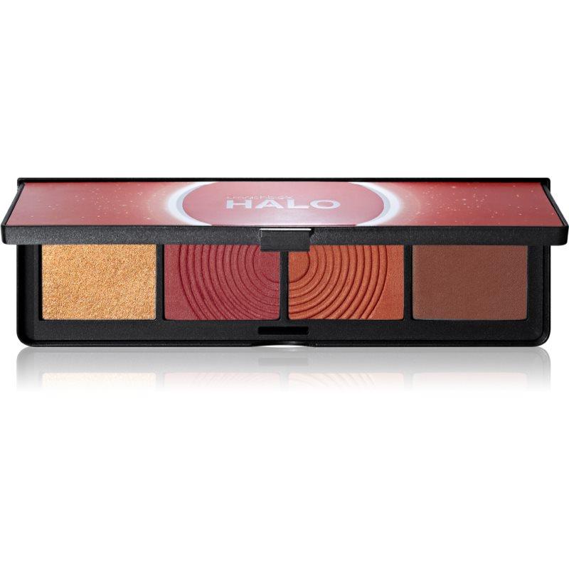 Smashbox Halo Sculpt + Glow Face Palette paletka rozjasňovačů a tvářenek odstín Berry Saturation 15,7 g