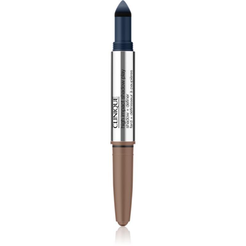 Clinique High Impact Shadow Play™ Shadow & Definer oční stíny v tužce duo odstín Day + Night 1,9 g