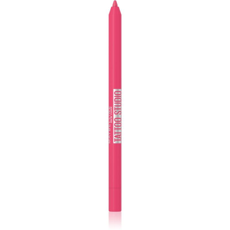 MAYBELLINE NEW YORK Tattoo Liner Gel Pencil gelová tužka na oči odstín Ultra Pink 1.3 g