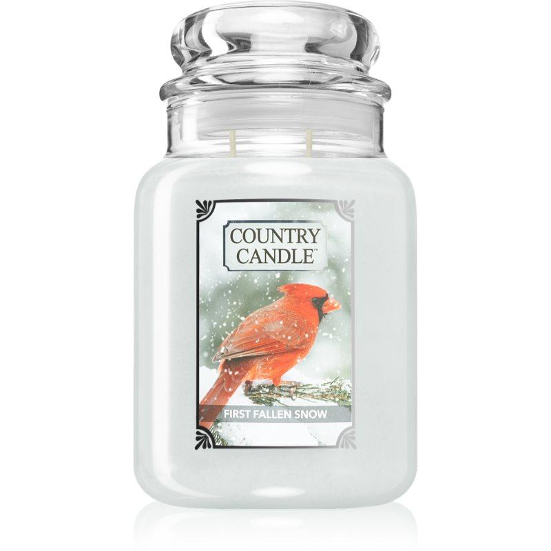 Country Candle First Fallen Snow vonná svíčka 680 g