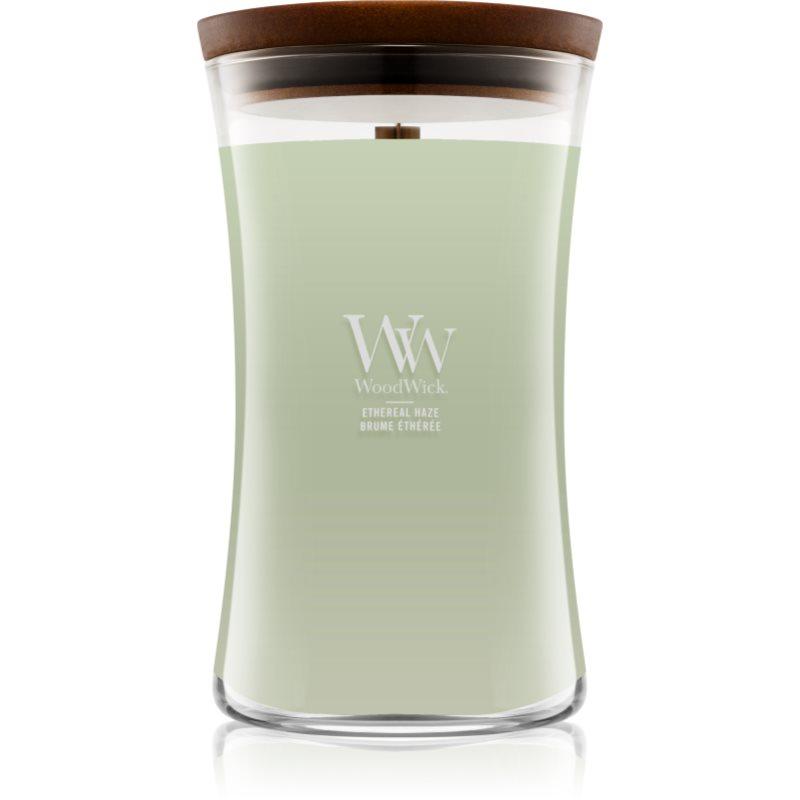 Woodwick Ethereal Haze vonná svíčka s dřevěným knotem 610 g