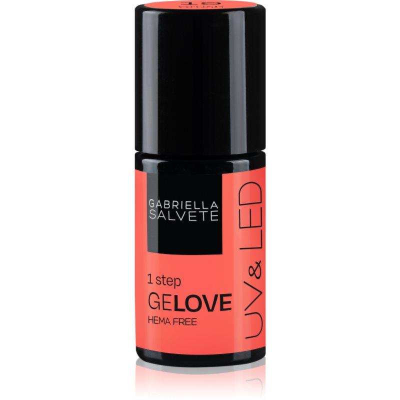 Gabriella Salvete GeLove gelový lak na nehty s použitím UV/LED lampy 3 v 1 odstín 19 Crush 8 ml