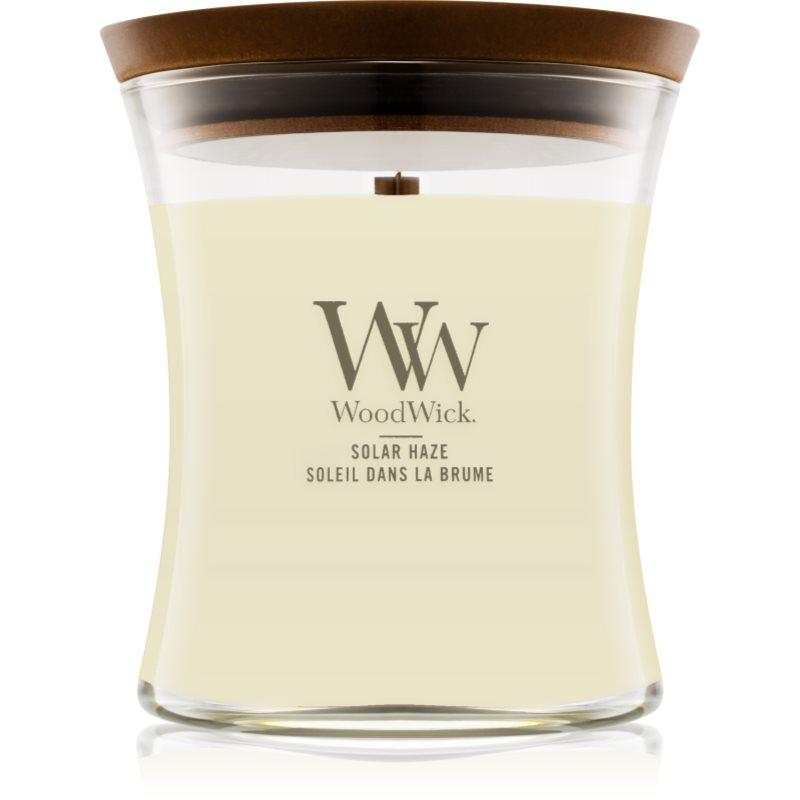 Woodwick Solar Haze vonná svíčka s dřevěným knotem 275 g