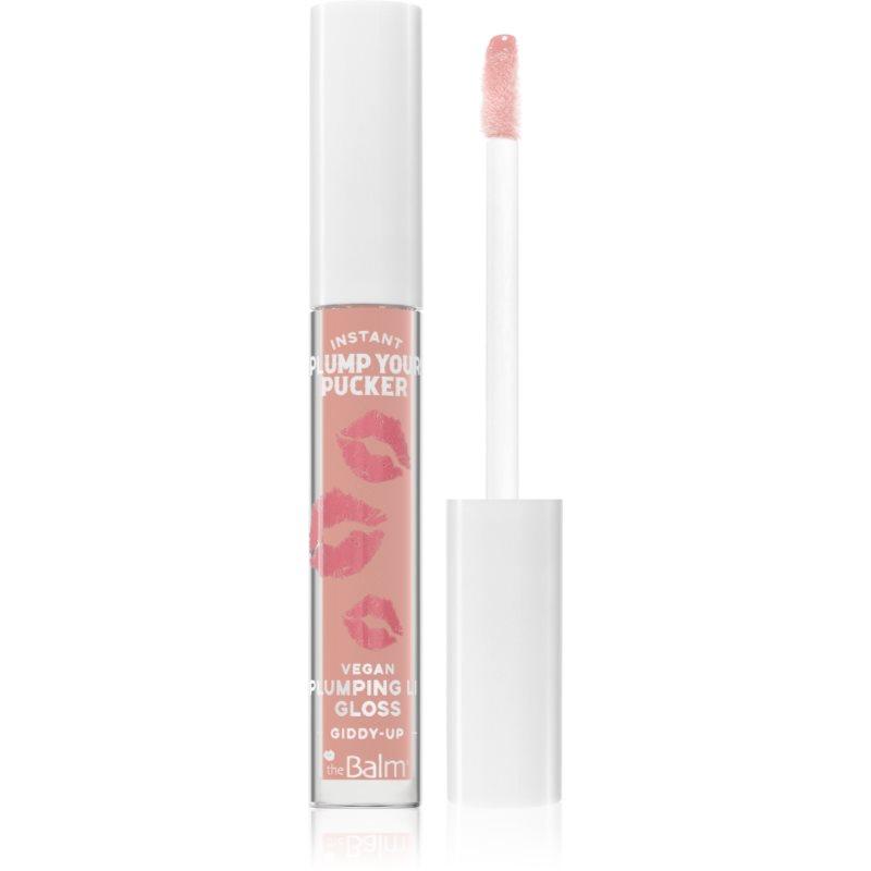 theBalm Plump Your Pucker Lip Gloss lesk na rty pro větší objem odstín Giddy-Up 2.7 ml