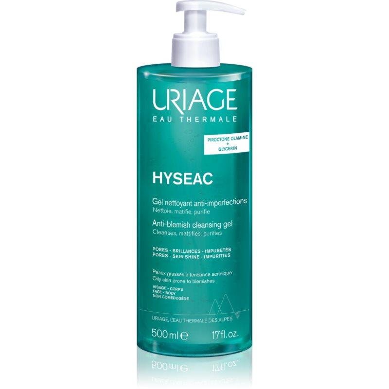 Uriage Hyséac Cleansing Gel jemný čisticí gel na obličej a tělo 500 ml