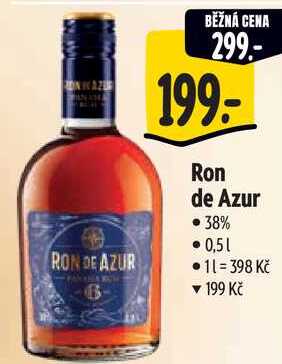 Ron de Azur, 0,5 l