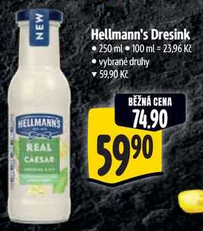 Hellmann's Dresink, 250 ml