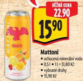 Mattoni, 0,5 l