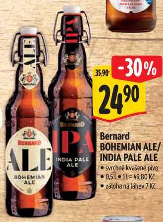 Bernard INDIA PALE ALE, 0,5 l