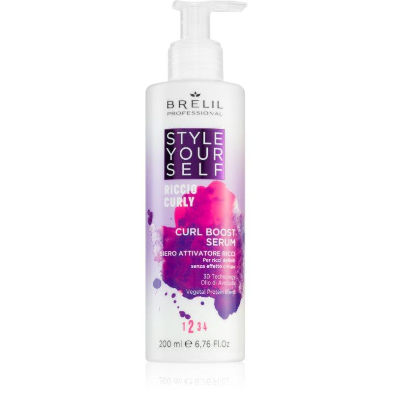 Brelil Professional Style YourSelf Curl Boost Serum sérum pro vlnité vlasy 200 ml