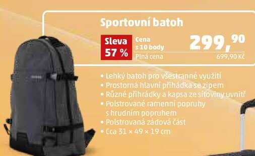 Sportovní batoh 
