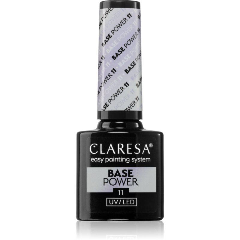 Claresa UV/LED Base Power podkladový lak pro gelové nehty odstín 11 5 g