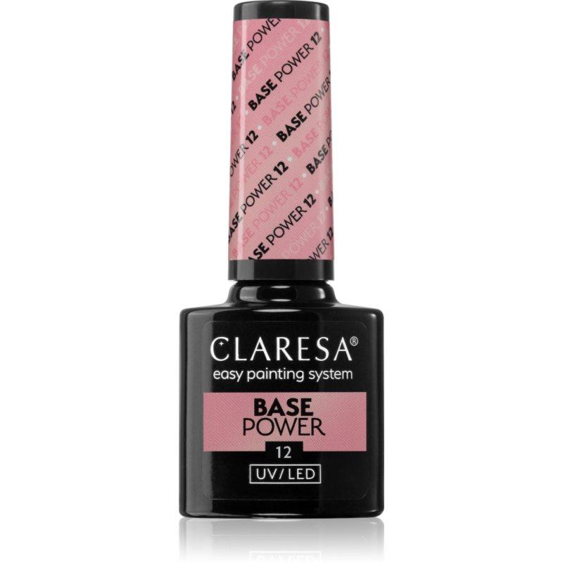 Claresa UV/LED Base Power podkladový lak pro gelové nehty odstín 12 5 g