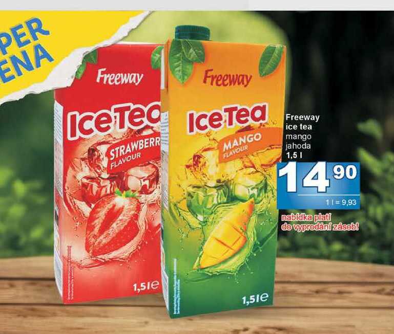 Freeway ice tea mango jahoda 1,5l