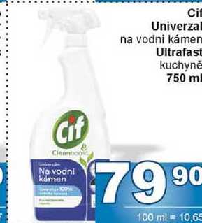 Cif Univerzal na vodní kámen 750ml