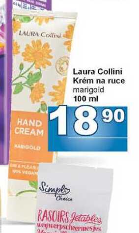 Laura Collini Krém na ruce marigold 100 ml