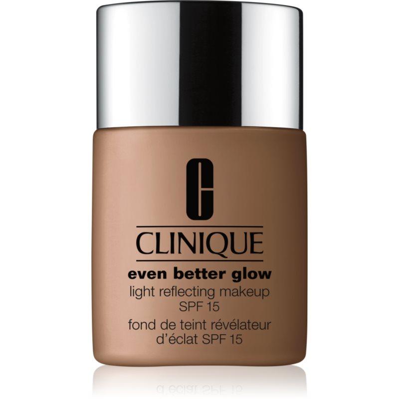 Clinique Even Better™ Glow Light Reflecting Makeup SPF 15 make-up pro rozjasnění pleti SPF 15 odstín CN 126 Espresso 30 ml