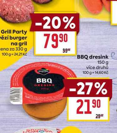 BBQ dresink 150 g 
