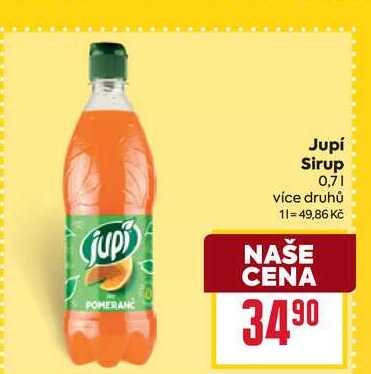 Jupi Sirup 0,7l