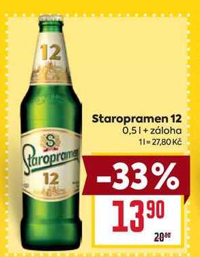 Staropramen 12 0,5l